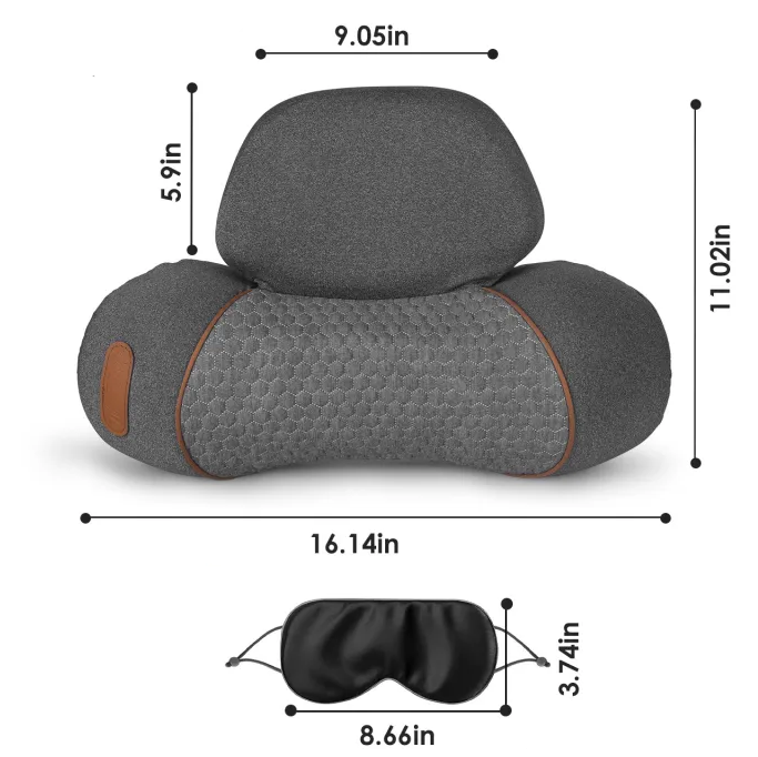 3-In-1 Neck Massager - Heating & Traction Device