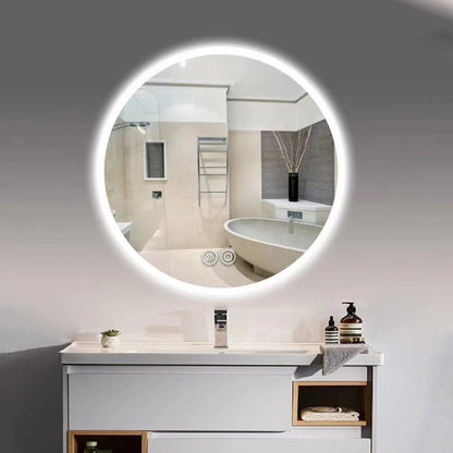 LED Illuminated Bathroom Mirror Anti-Fog Demist