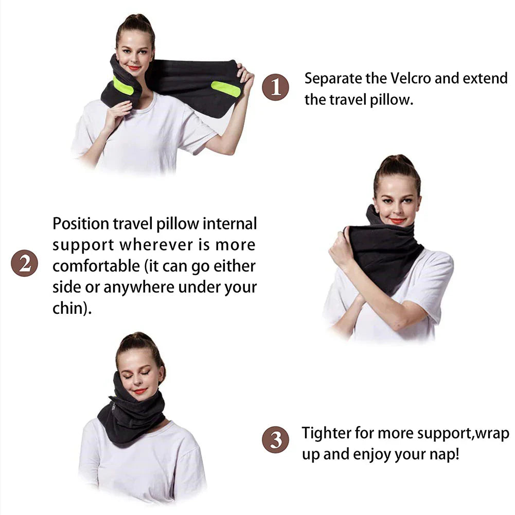 Premium Travel Pillow for Neck Support